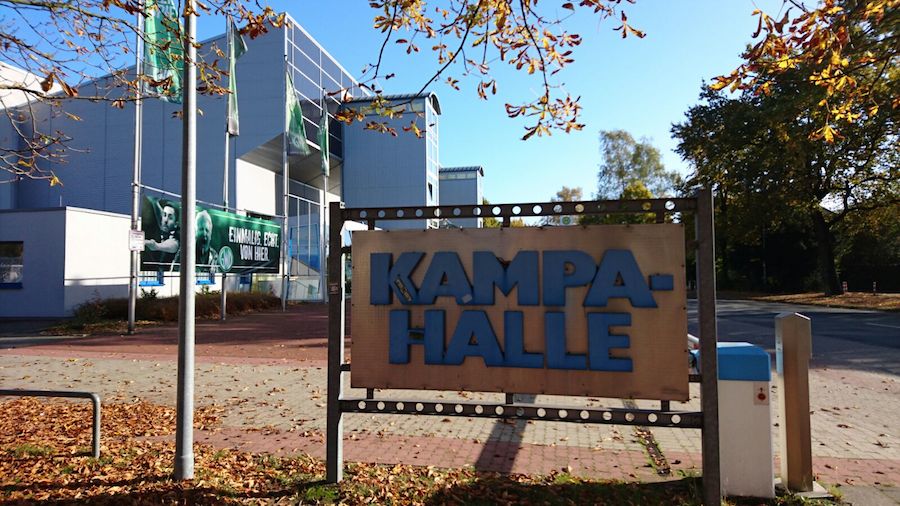 Die Kampa-Halle in Minden Die Kampa-Halle in Minden